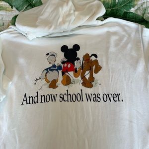 Uniqlo Disney long hooded sweatshirt